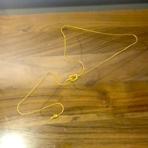 Madewell lariat necklace